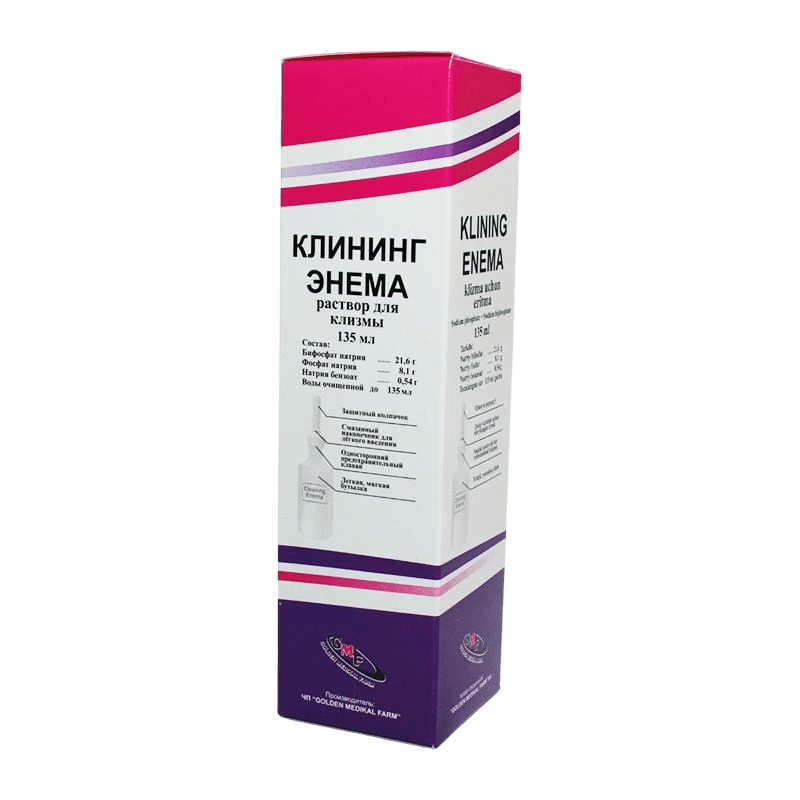 Клининг энема плюс, 135 мл, флак.