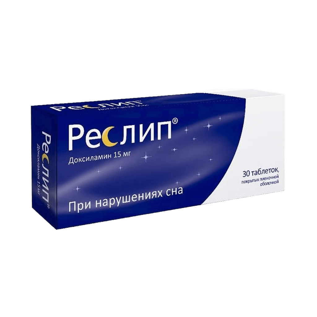 Реслип, 15 мг, таб. №30