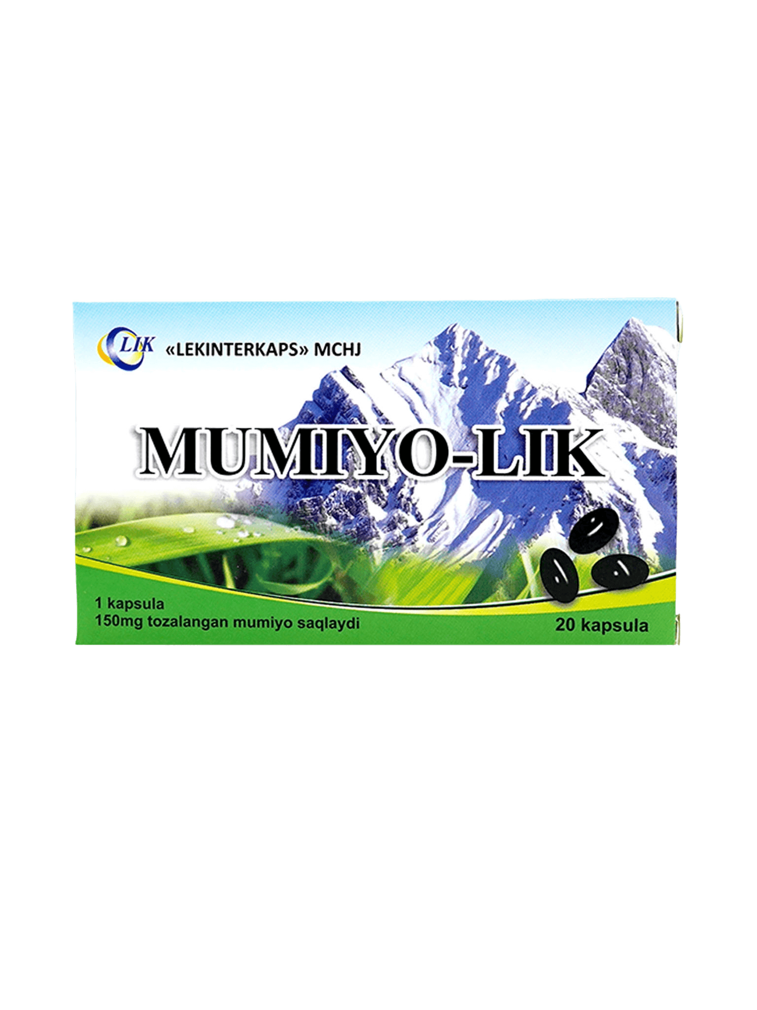 Мумие-LIK, 150 мг, капс. №20
