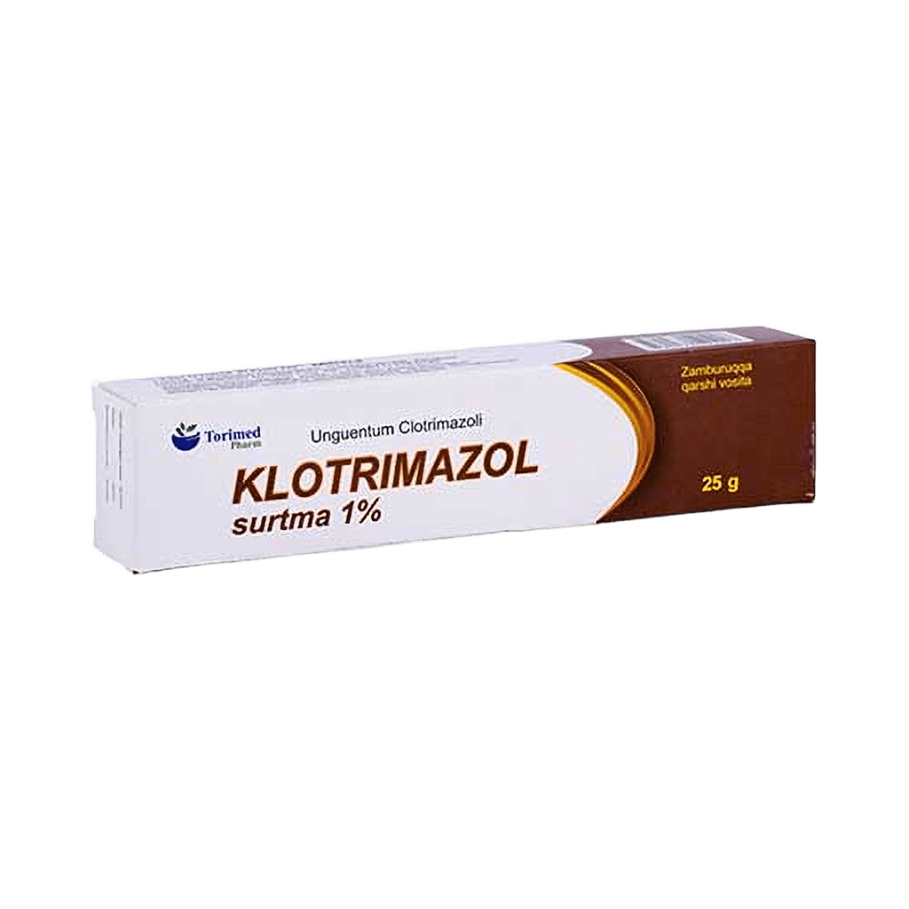 Клотримазол, 1%, 25 г, мазь