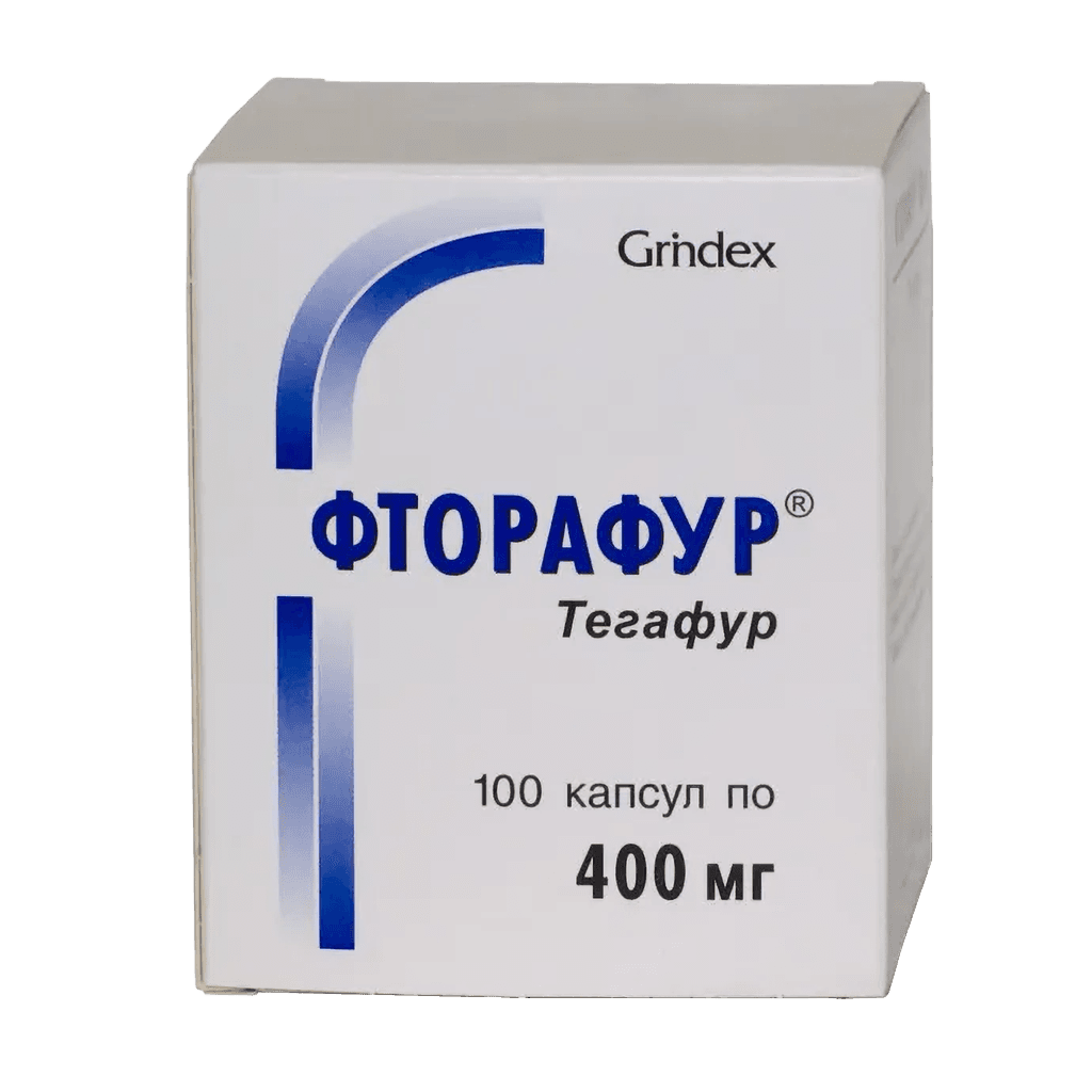 Фторафур, 400 мг, капс. №100