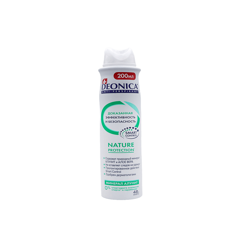 Антиперспирант Deonica Nature Protection, 200 мл, спрей