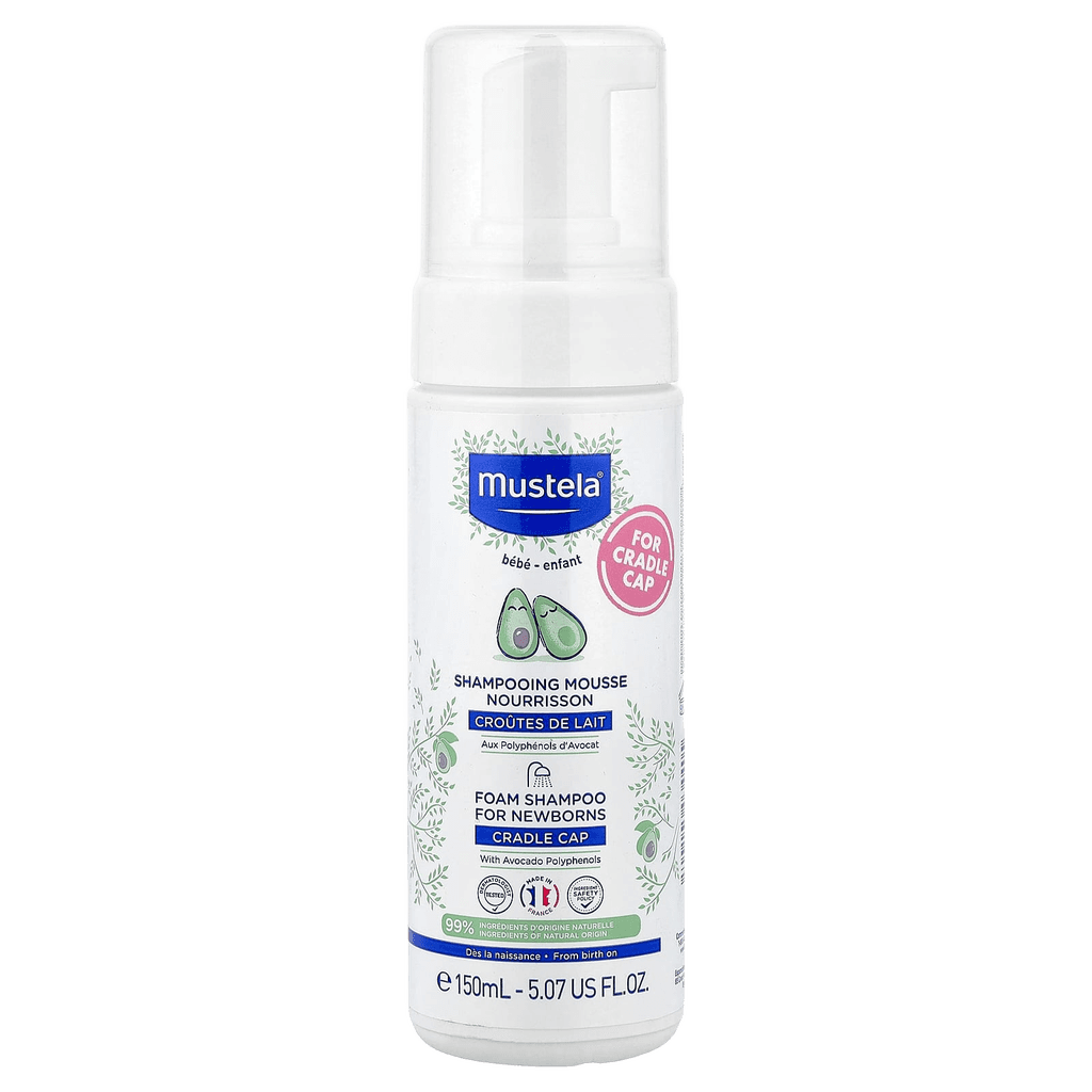 Shampun-penka dlya novorozhdyonnykh Mustela, 150 ml