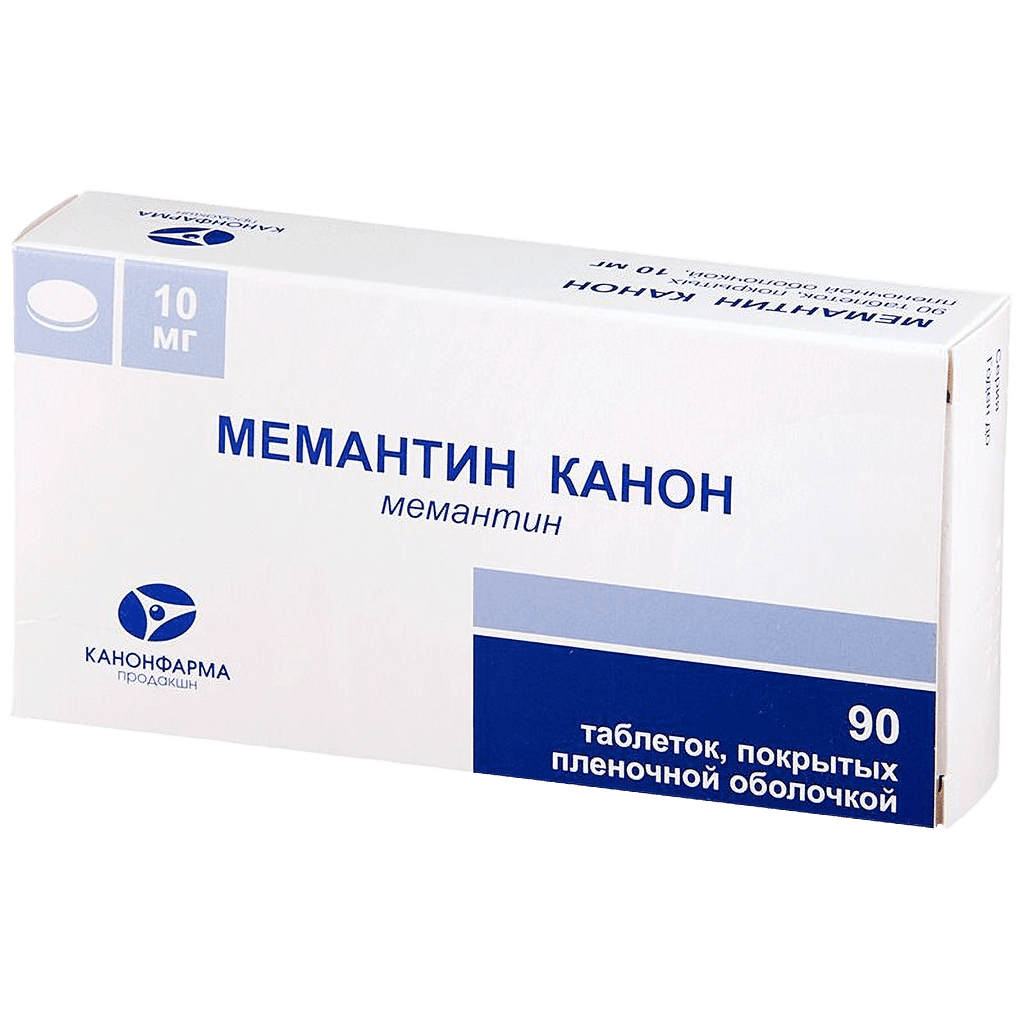 Мемантин Канон, 10 мг, таб. №90