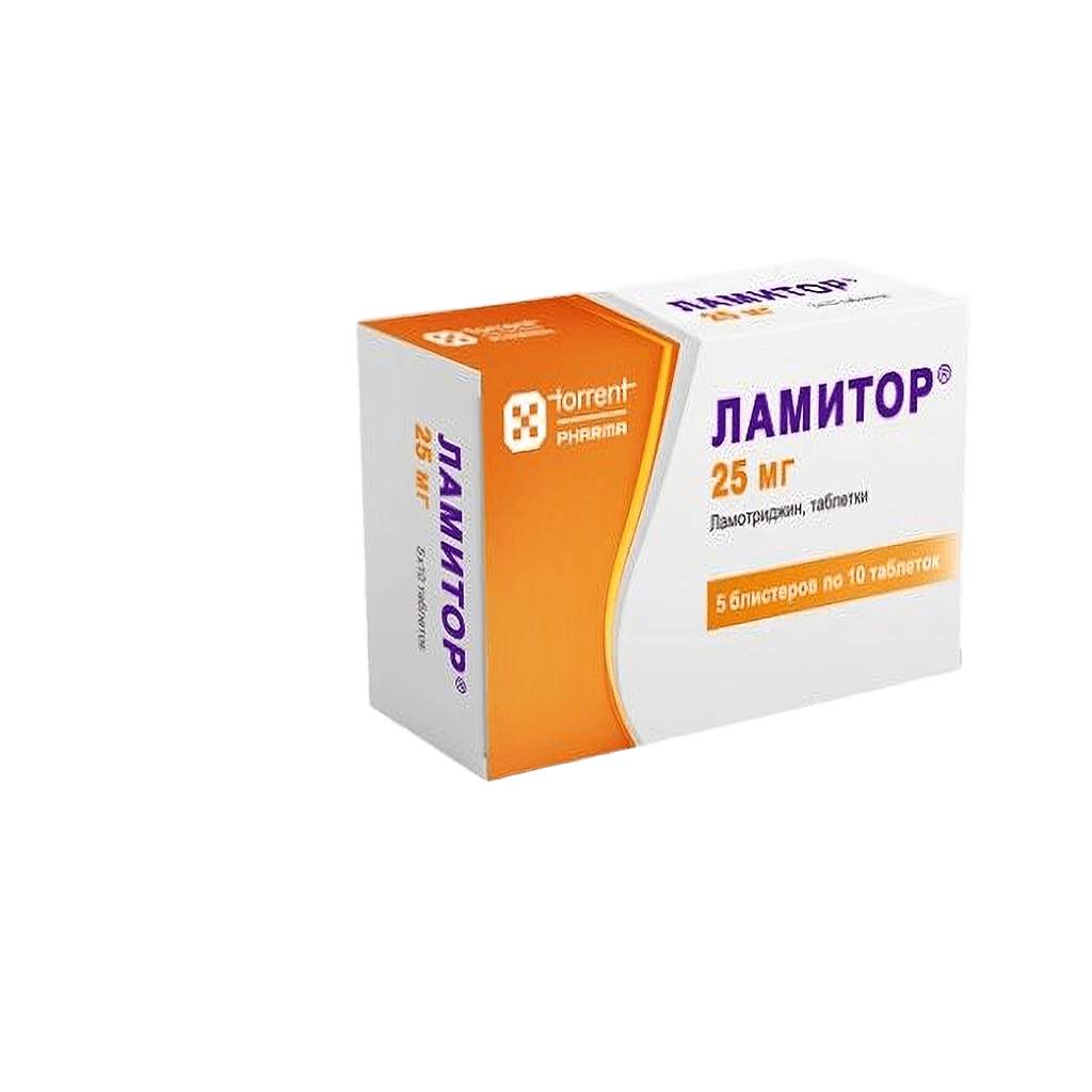 Ламитор, 25 мг, таб. №50