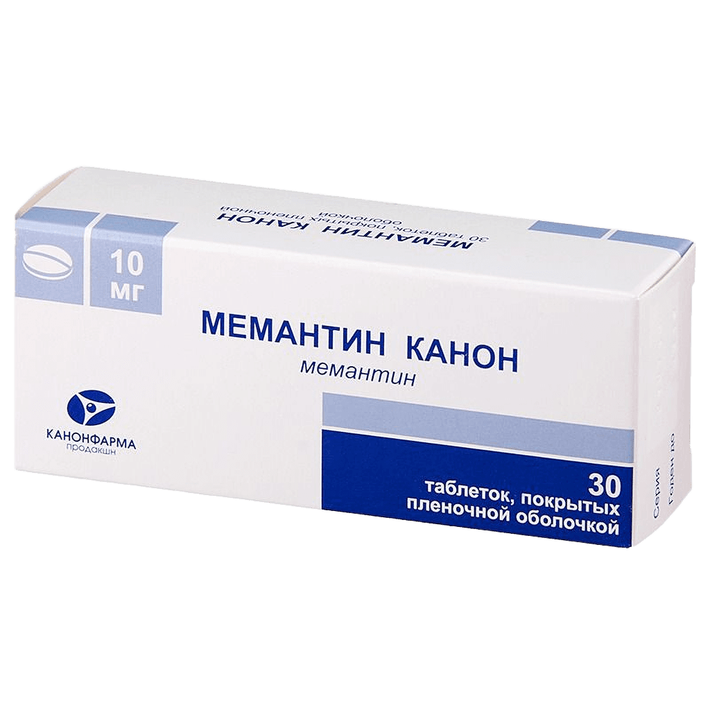 Мемантин Канон, 10 мг, таб. №10
