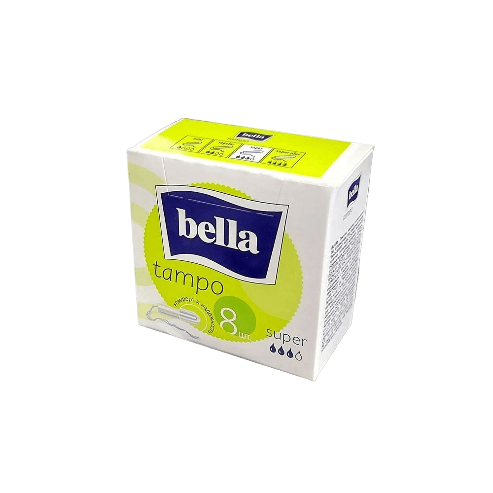 Тампоны Bella Tampo Super, №8 (б/аплик)