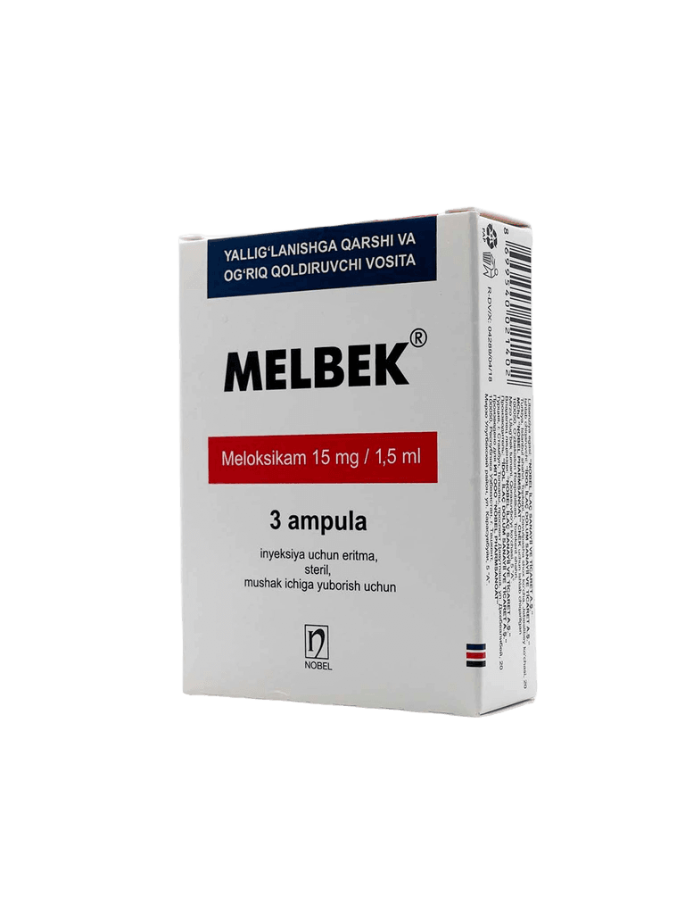 Мелбек, 15 мг/1,5 мл, амп. №3