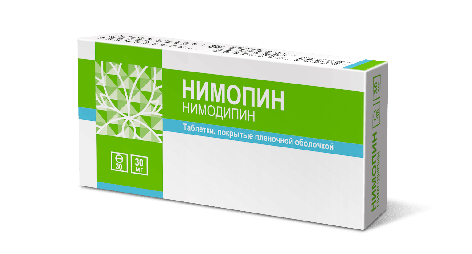 Нимопин, 30 мг, таб. №10