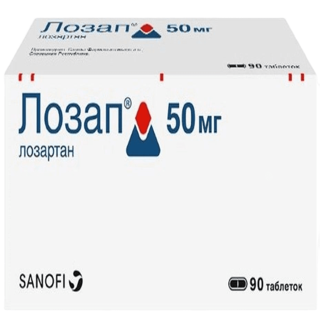 Лозап, 50 мг, таб. №90