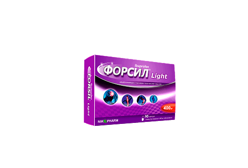 Форсил Light, 200 мг, капс. №10