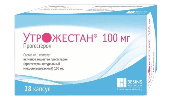Утрожестан, 100 мг, капс. №28