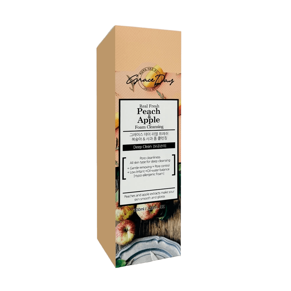 Пенка для умывания Grace Day Peach & Apple, 100 мл