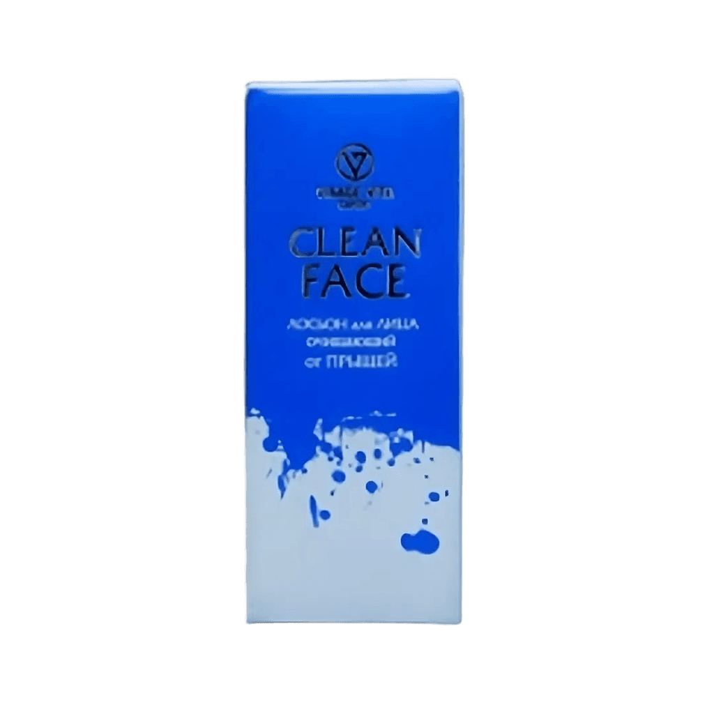 Losyon dlya litsa ochishayushiy ot ugrey Clean Face, 50 ml