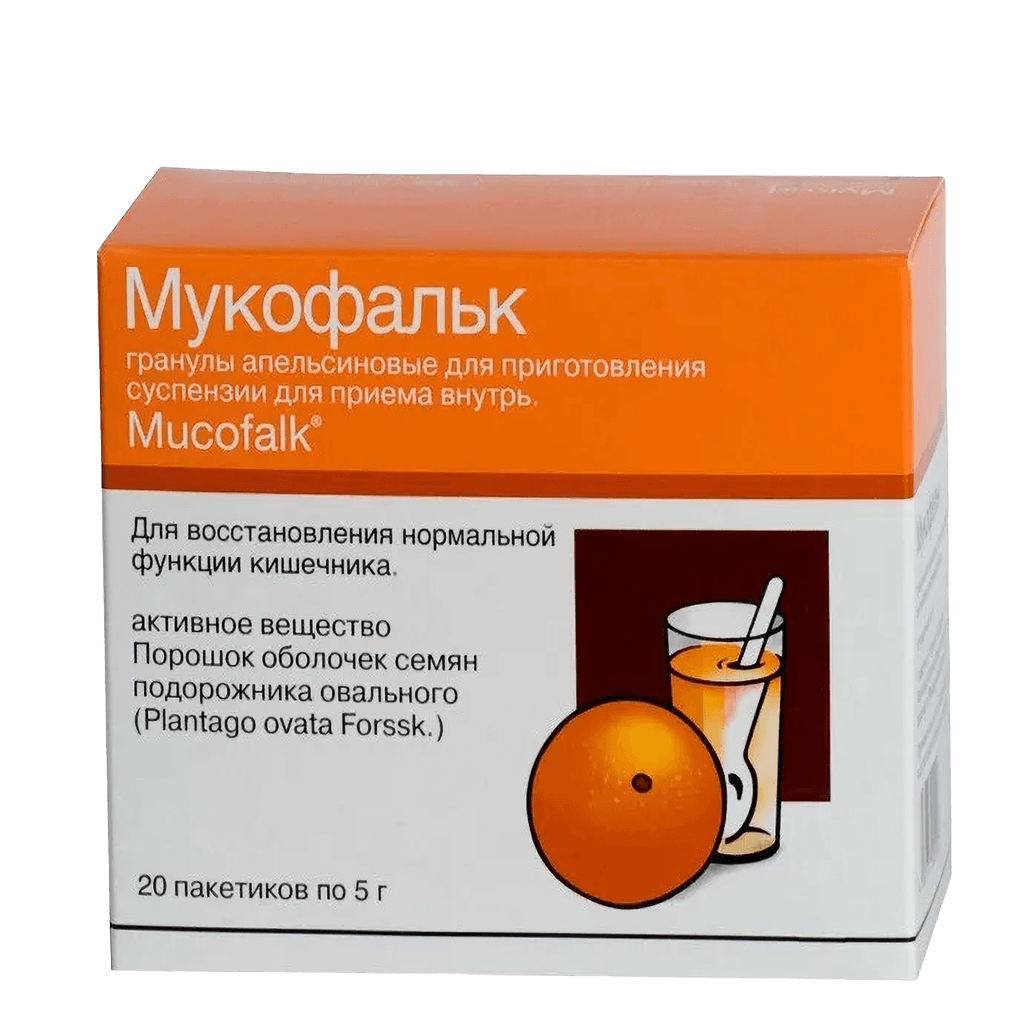 Мукофальк, 5 г, пакетики. №20 (апелсин)