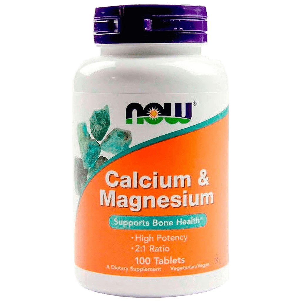 Кальций и Магний (NOW Calcium & Magnesium), таб. №100