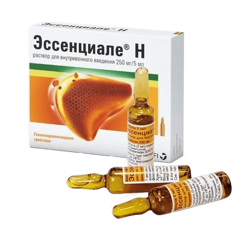 Эссенциале Н, 250 мг/5 мл 5 мл, амп, №5
