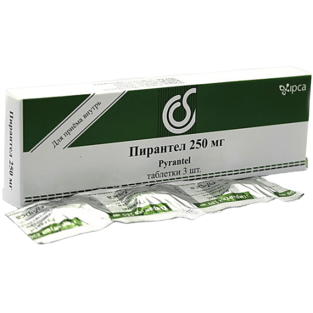 Пирантел, 250 мг, таб. №3