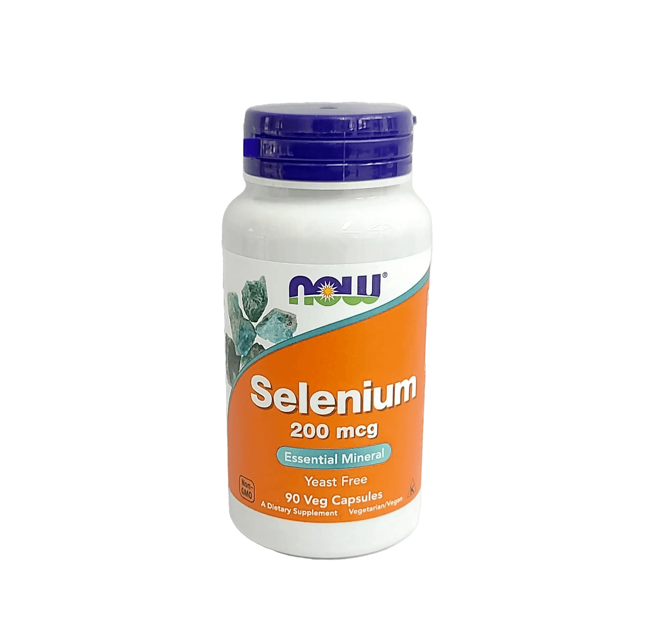 Селен (NOW Selenium), 200 мкг, капс. №90