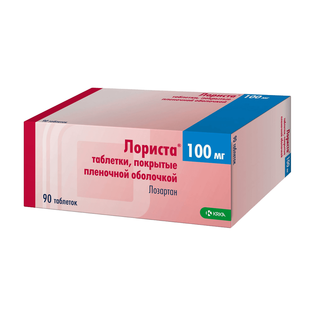 Лориста, 100 мг, таб. №90