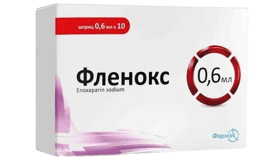 Фленокс, 6000 анти-Ха МЕ/0,6 мл, шприцы №10