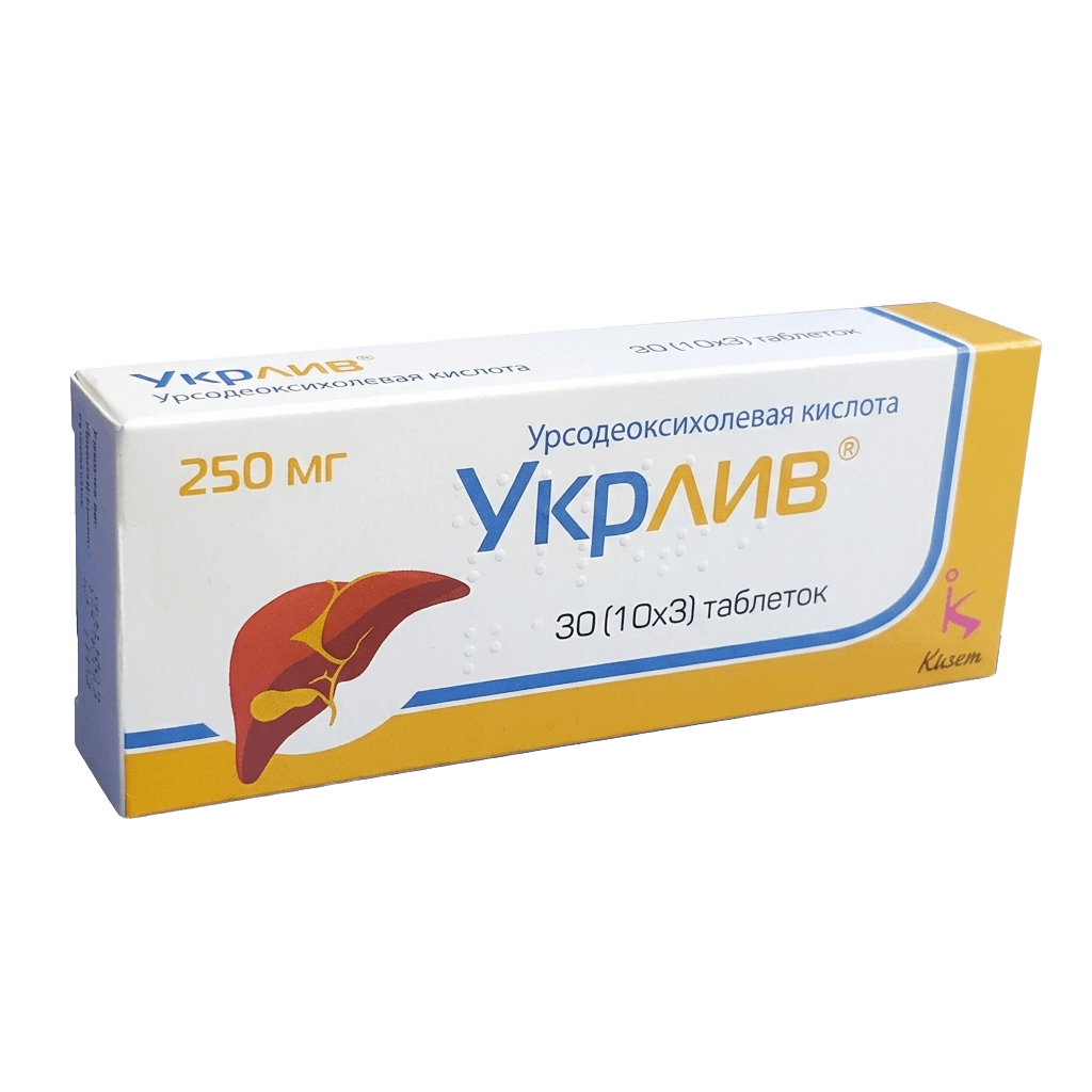 Укрлив, 250 мг, таб. №30