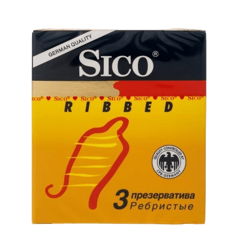 Презервативы Gale Ribbed, №3