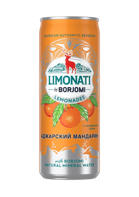 Лимонад Боржоми, 330 мл (груша)