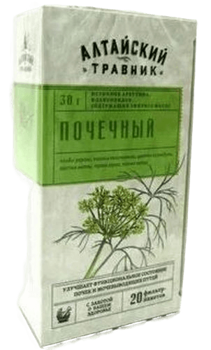 Травяной чай Почечный Mehrigiyo 22, 1,5 г, пакетики. №12