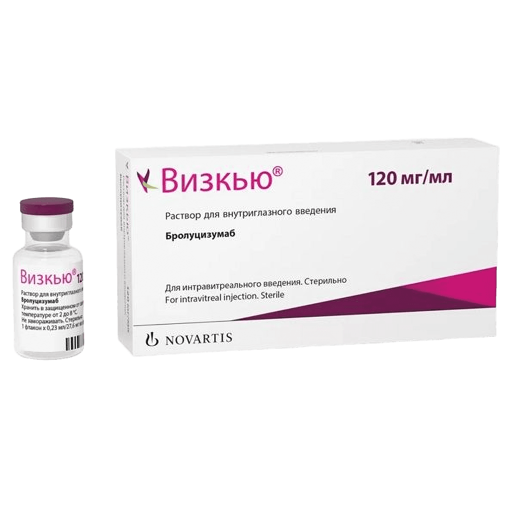 Визкью, 120 мг/мл, 0,23 мл, флак. №1