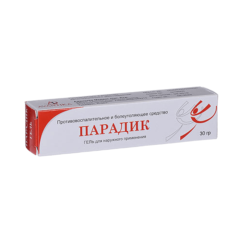 Парадик, 30 г, гель