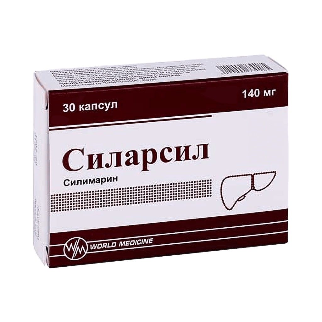 Силарсил, 140 мг, капс. №30