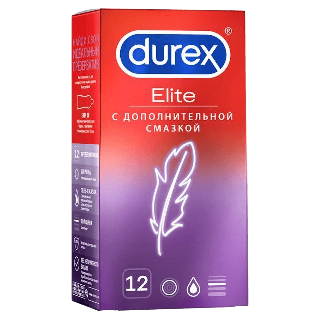Презервативы Durex Elite, №12 (сверхтонкие)