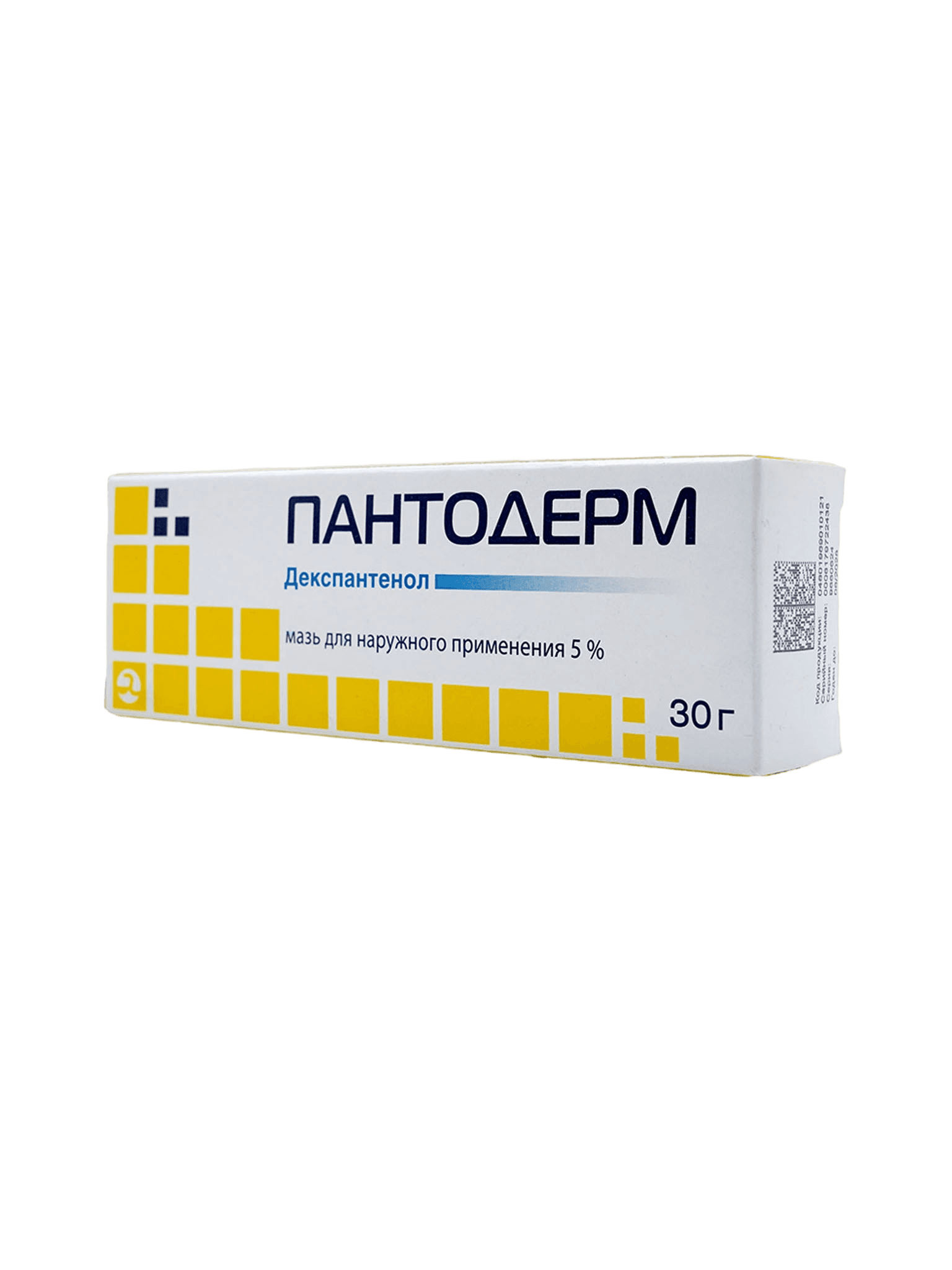 Пантодерм, 5%, 30 г, мазь
