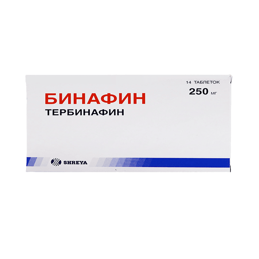 Бинафин, 250 мг, таб. №14