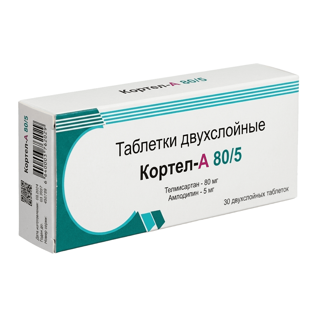 Кортел, 80 мг, таб. №30