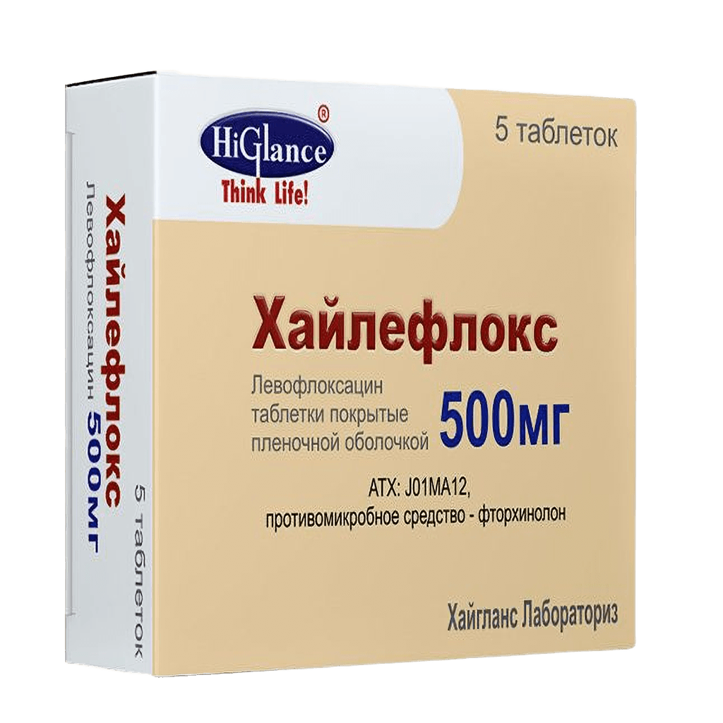 Хайлефлокс, 500 мг, таб. №5