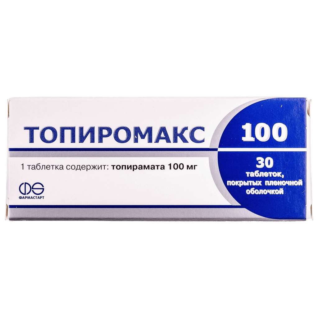 Топиромакс, 100 мг, таб. №30