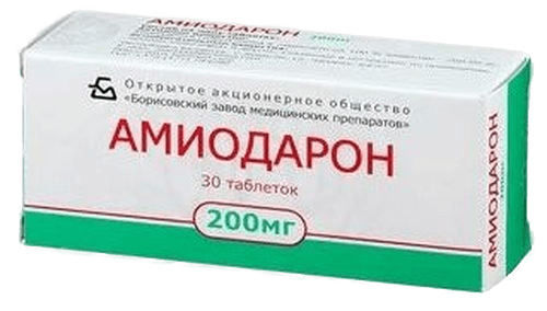 Амиодарон, 200 мг, таб. №30