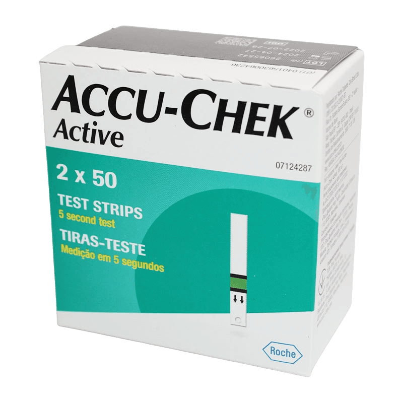 Тест-полоски для глюкометра Accu-Chek Active, №50