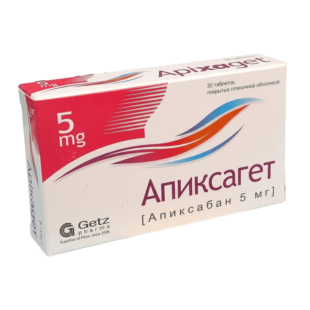 Апиксагет, 5 мг, таб. №30