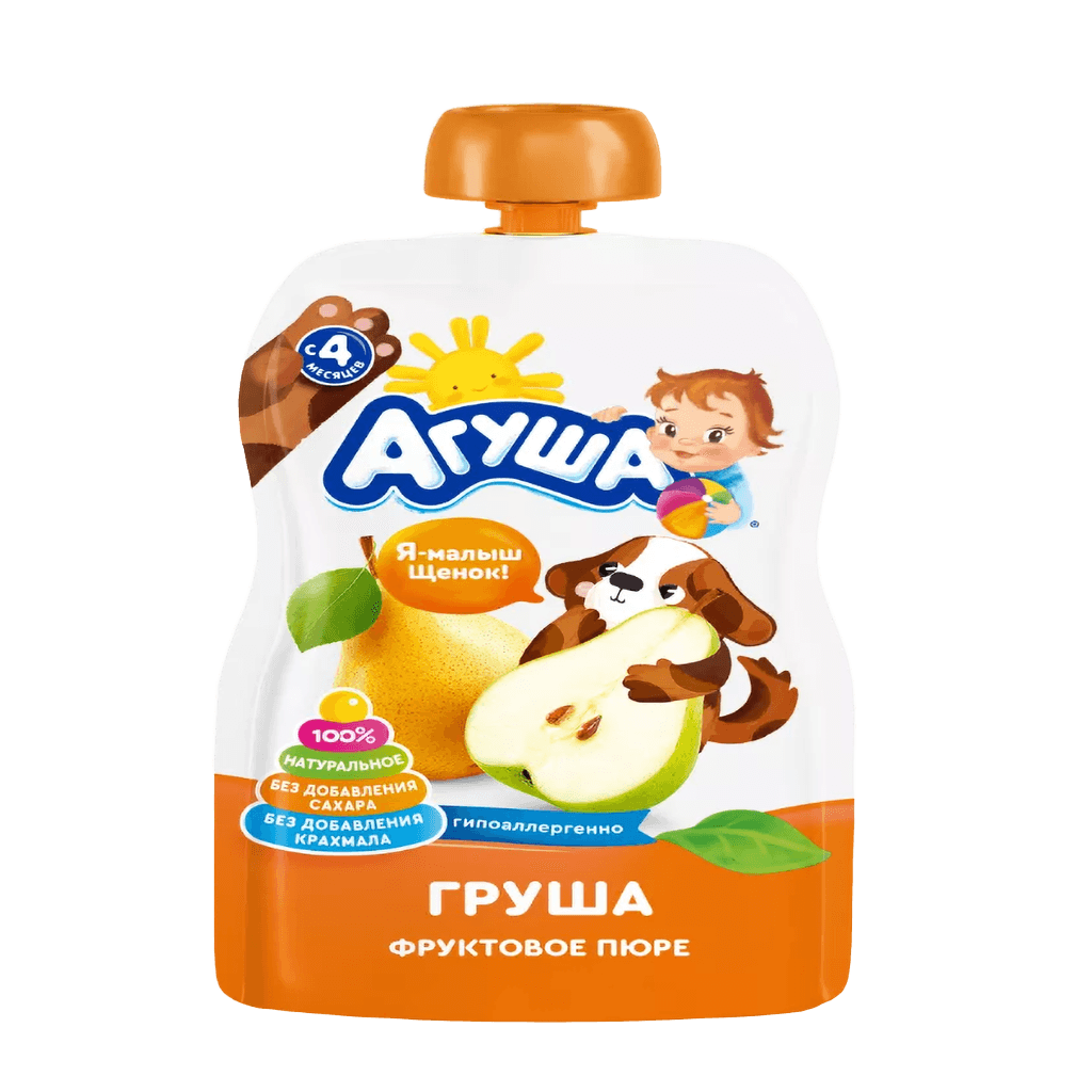 Пюре из груша Агуша, 90 г