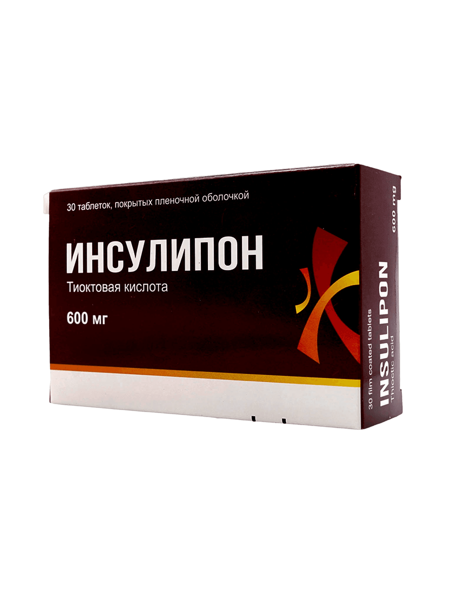 Инсулипон, 600 мг, таб. №30