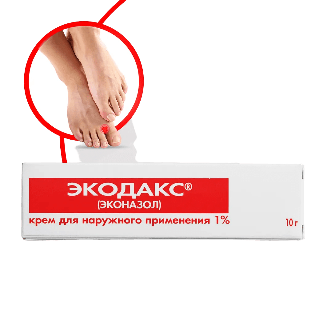 Экодакс, 1%, 10 г, крем