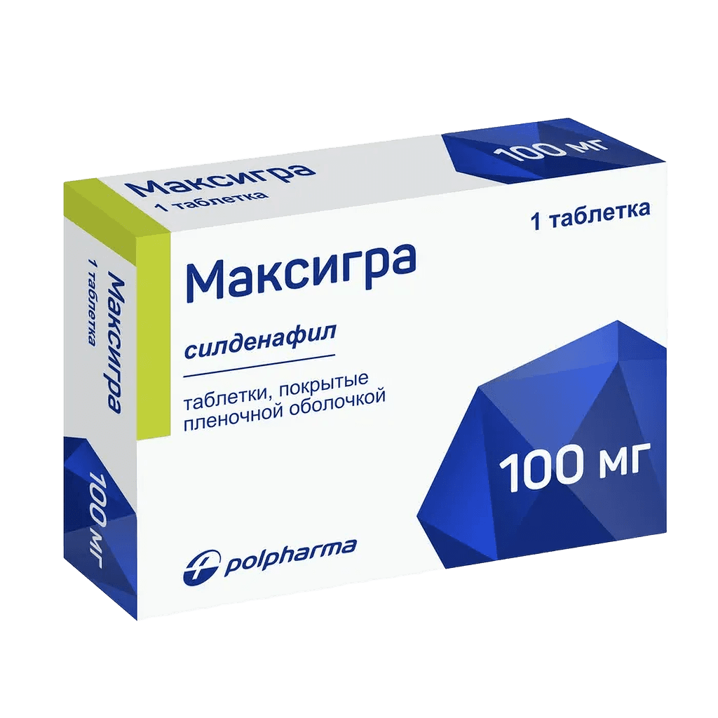 Максигра, 100 мг, таб. №1
