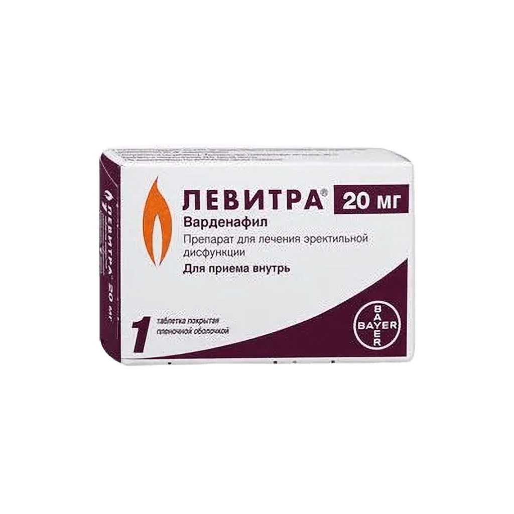 Левитра, 20 мг, таб. №1