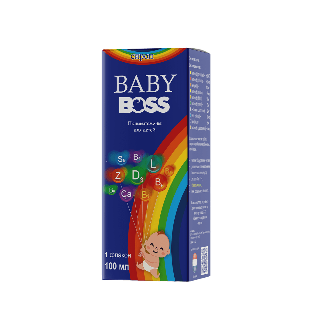 Beybi Boss, 100 ml, syrup