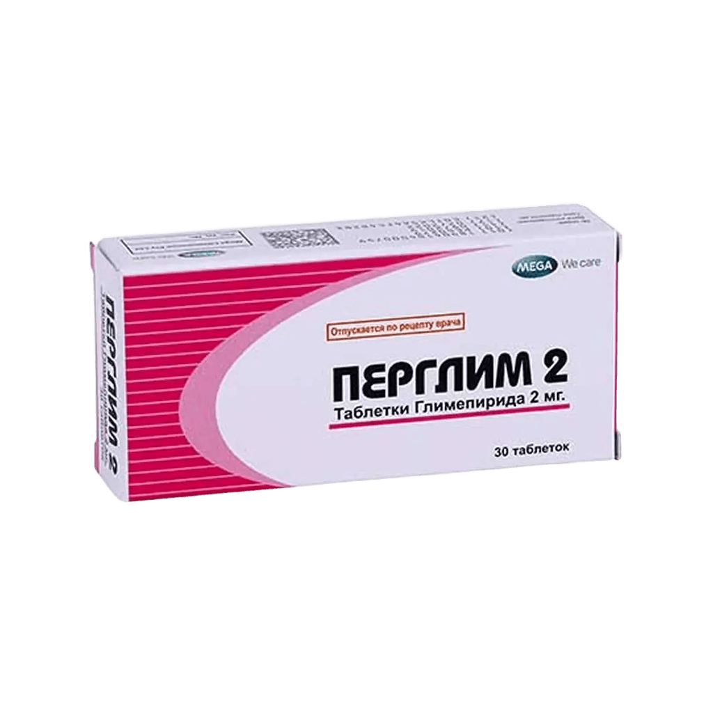 Перглим, 2 мг, таб. №30