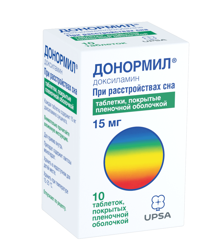 Донормил, таб. №10