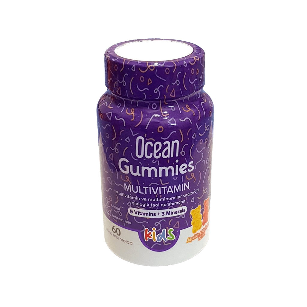Океан Мультивитамин Кидс (Ocean Gummies Multivitamin Kids), мармеладки, №60